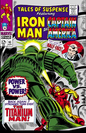 Tales Of Suspense #93 cover