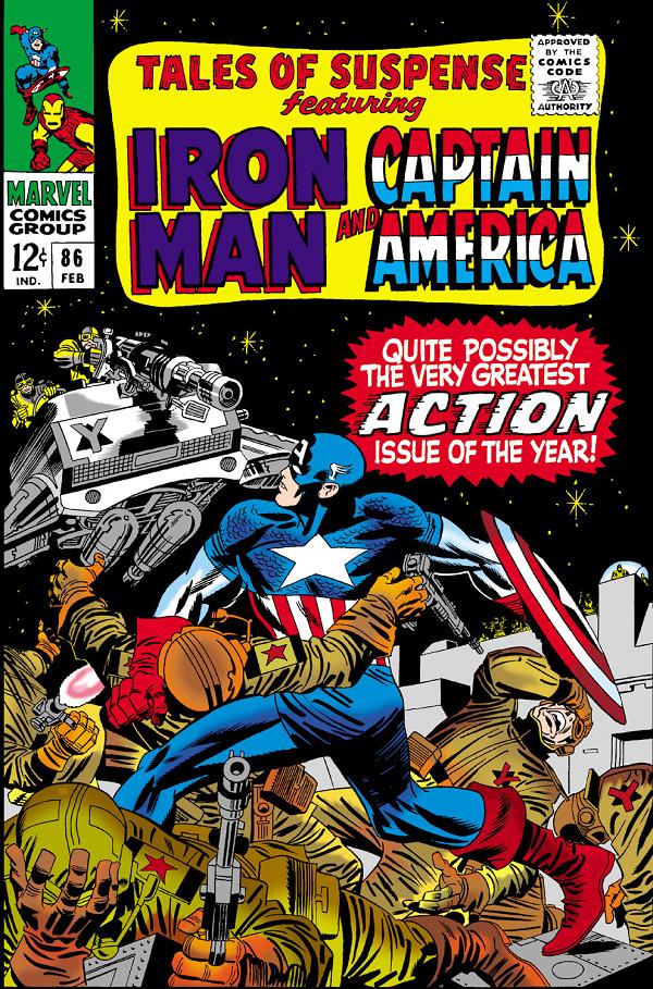 Tales Of Suspense #86  cover