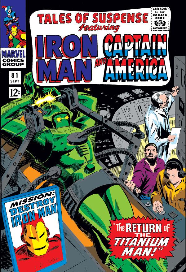 Tales Of Suspense #81  cover