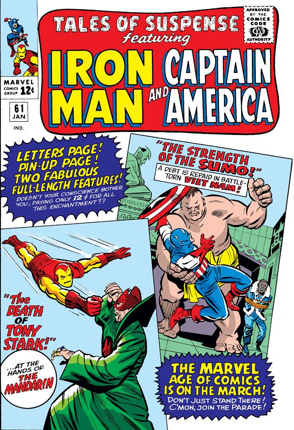 Tales Of Suspense #61  cover