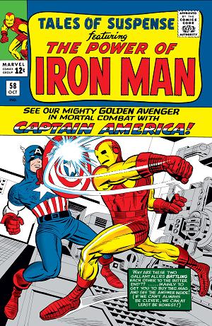 Tales Of Suspense #58  cover