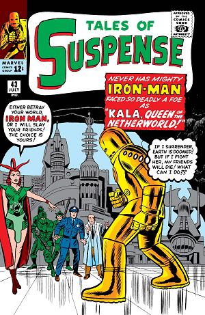 Tales Of Suspense #43 cover