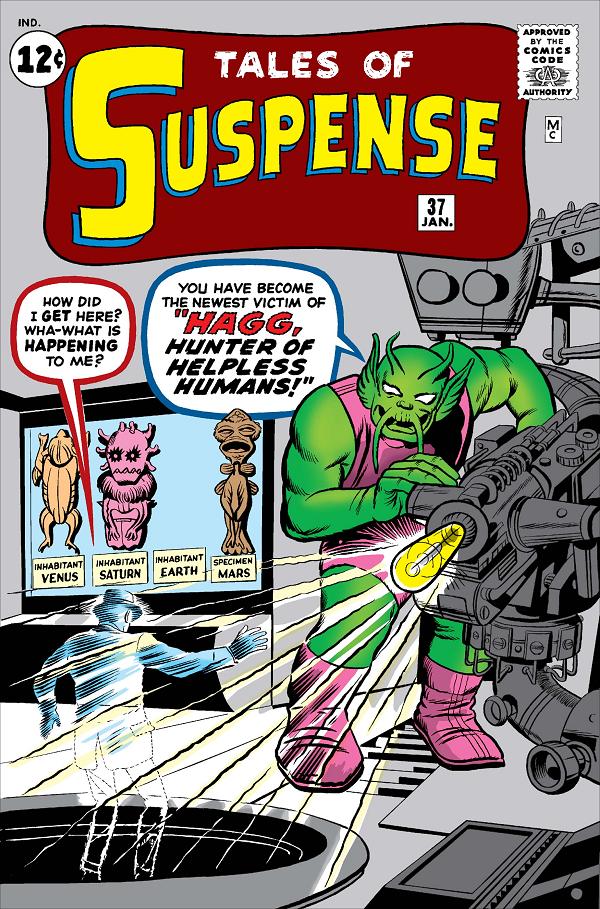 Tales Of Suspense #37  cover