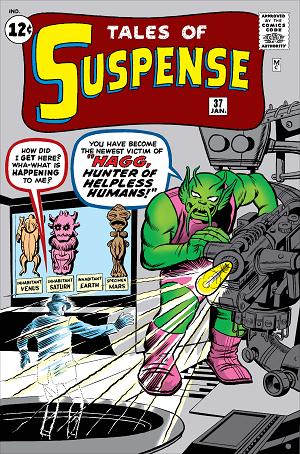 Tales Of Suspense #37 cover