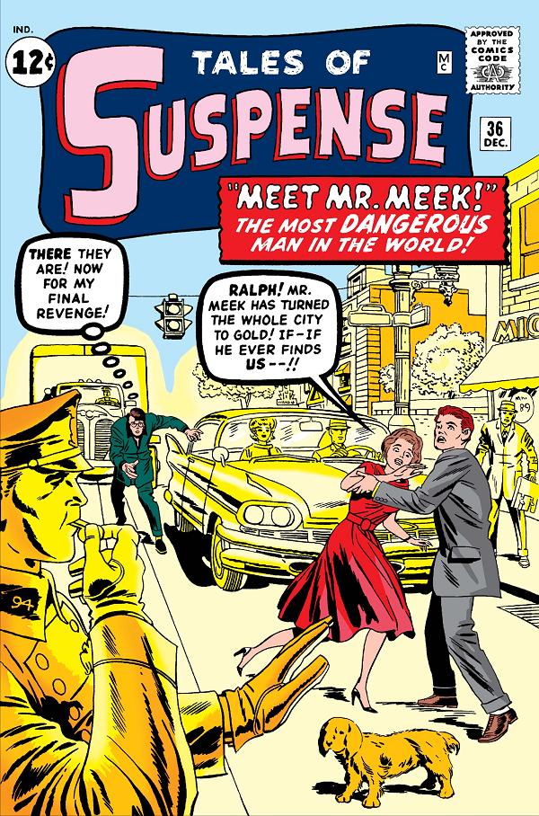 Tales Of Suspense #36  cover