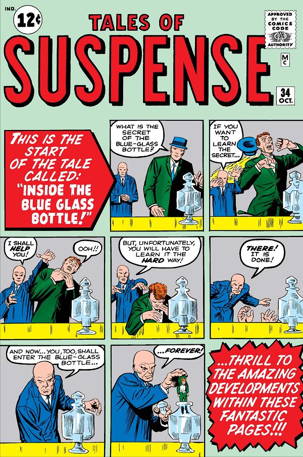Tales Of Suspense #34  cover