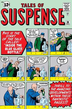 Tales Of Suspense #34 cover