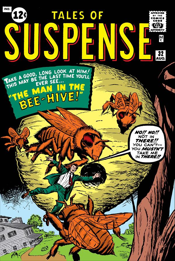 Tales Of Suspense #32  cover
