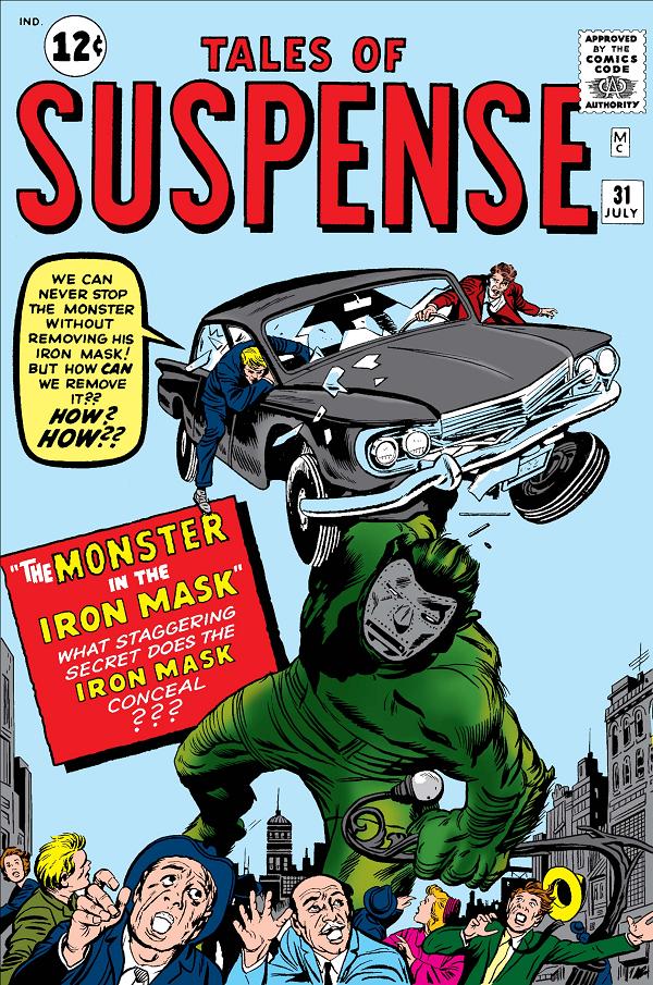 Tales Of Suspense #31  cover