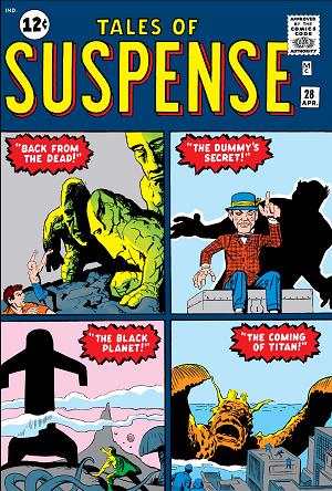 Tales Of Suspense #28 cover