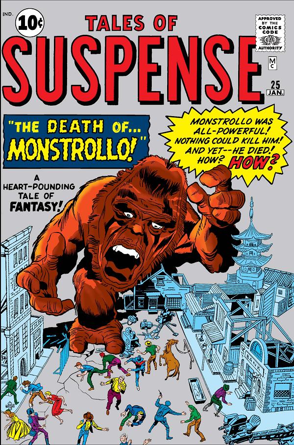 Tales Of Suspense #25  cover
