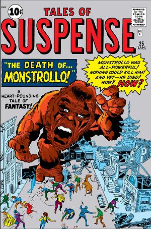 Tales Of Suspense #25 cover