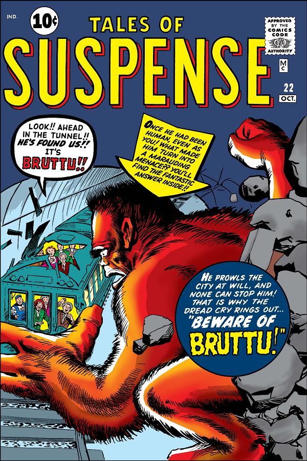 Tales Of Suspense #22  cover