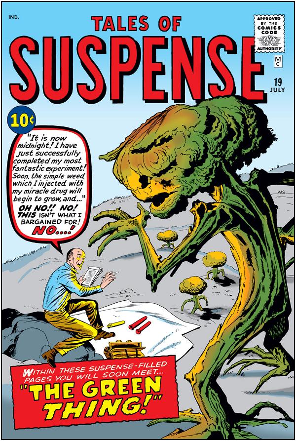Tales Of Suspense #19  cover