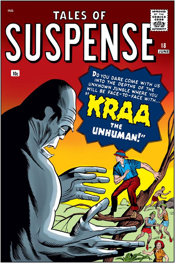 Tales Of Suspense #18  cover