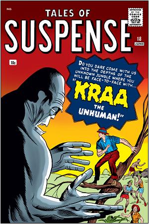 Tales Of Suspense #18 cover