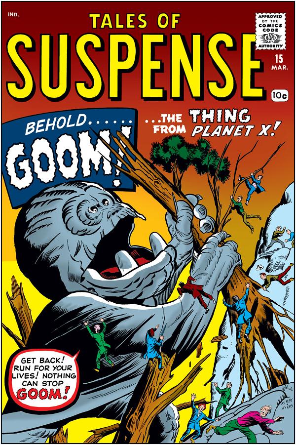 Tales Of Suspense #15  cover