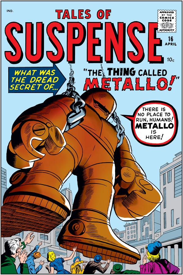 Tales Of Suspense #16  cover