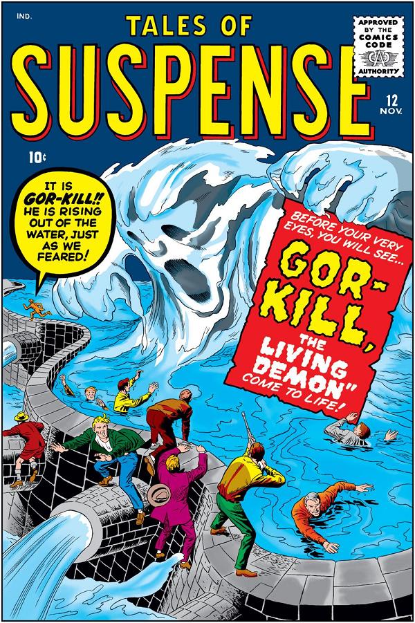 Tales Of Suspense #12  cover