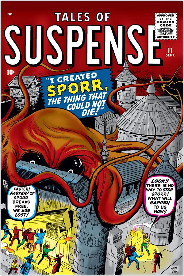 Tales Of Suspense #11  cover