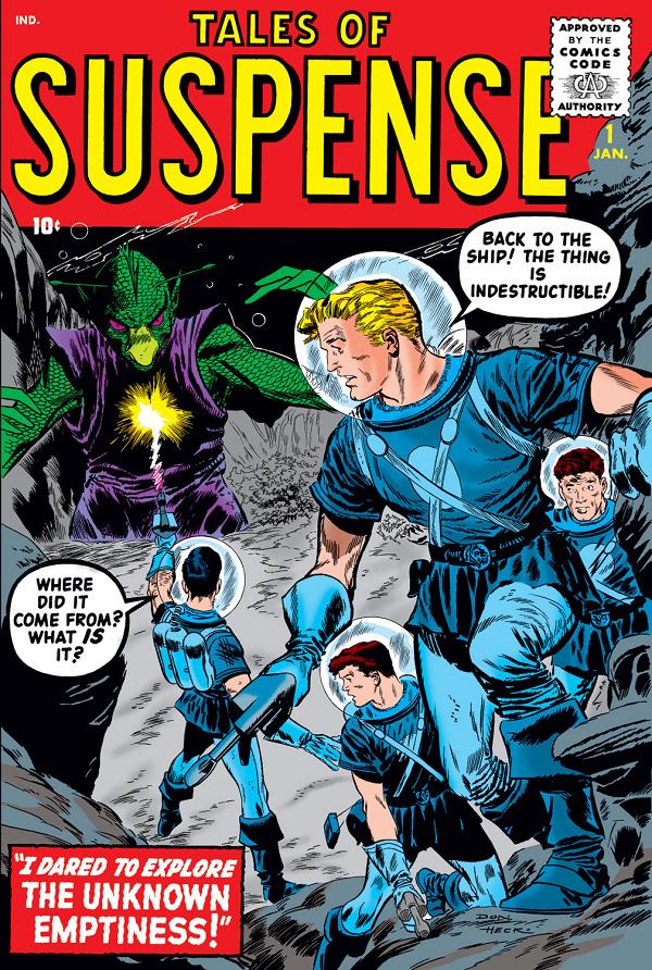 Tales Of Suspense #1  cover