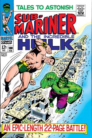 Tales To Astonish #100 cover