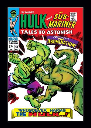 Tales To Astonish #91 cover