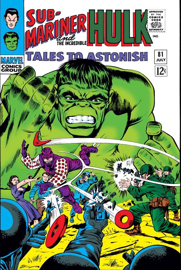 Tales To Astonish #81  cover
