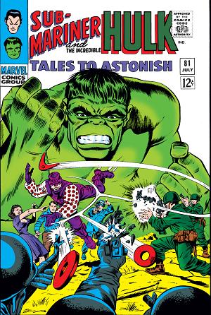 Tales To Astonish #81 cover