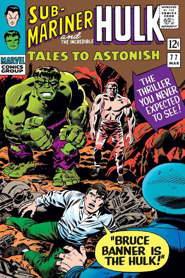 Tales To Astonish #77  cover