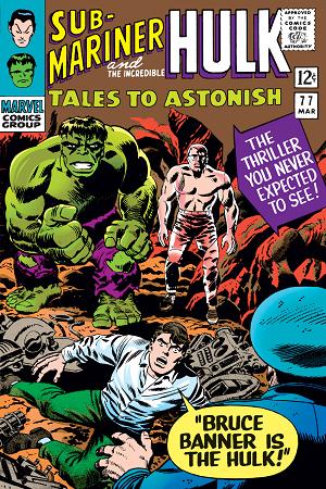 Tales To Astonish #77 cover