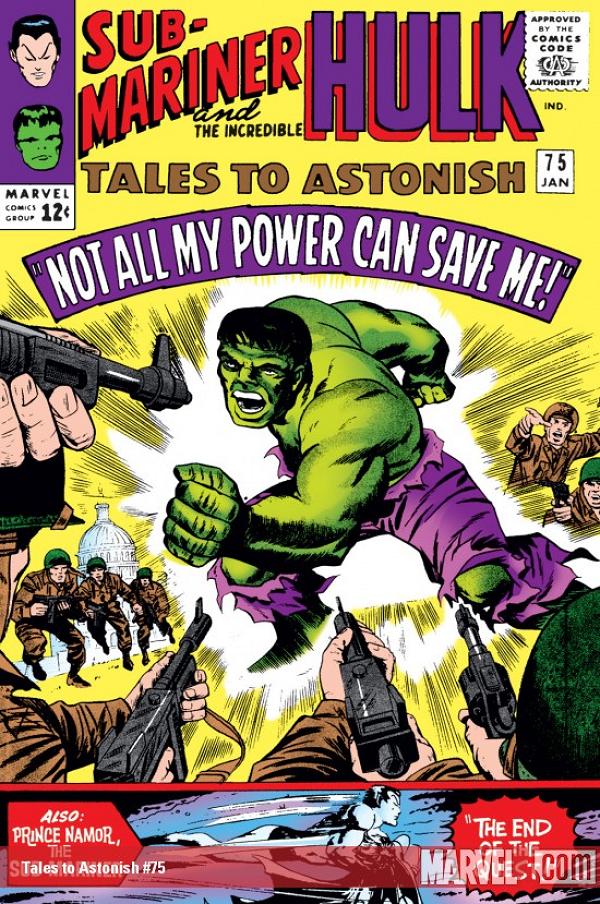 Tales To Astonish #75  cover