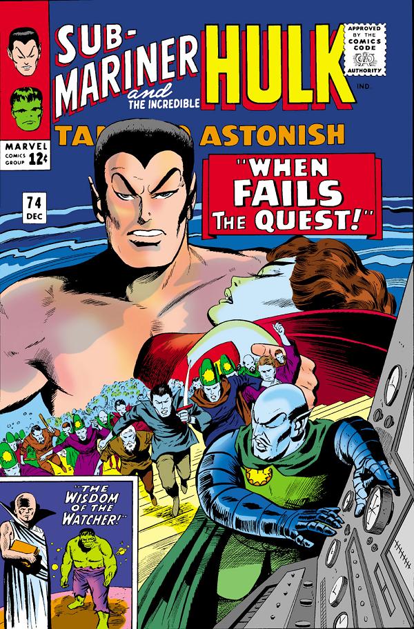 Tales To Astonish #74  cover