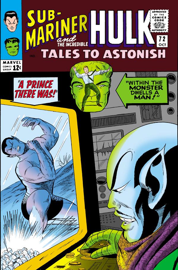 Tales To Astonish #72  cover