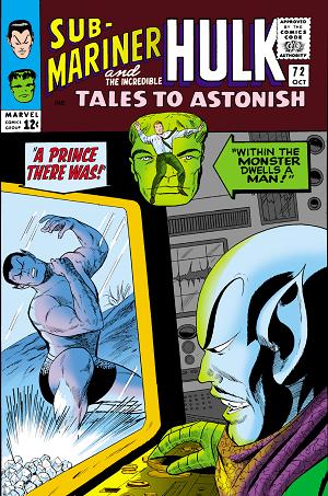 Tales To Astonish #72 cover