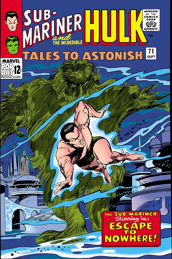 Tales To Astonish #71  cover