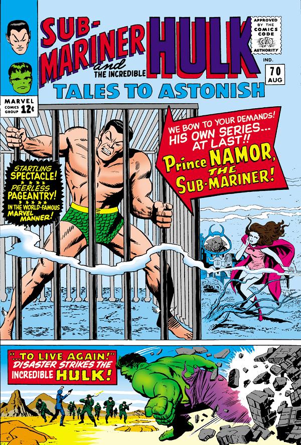 Tales To Astonish #70  cover