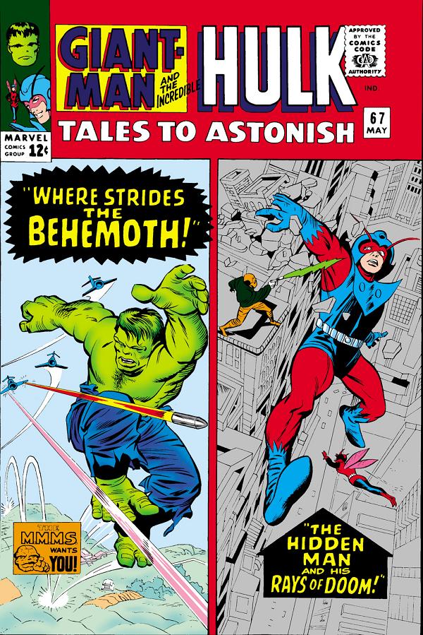 Tales To Astonish #67  cover