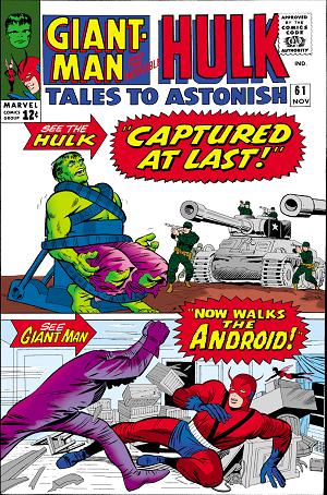 Tales To Astonish #61  cover