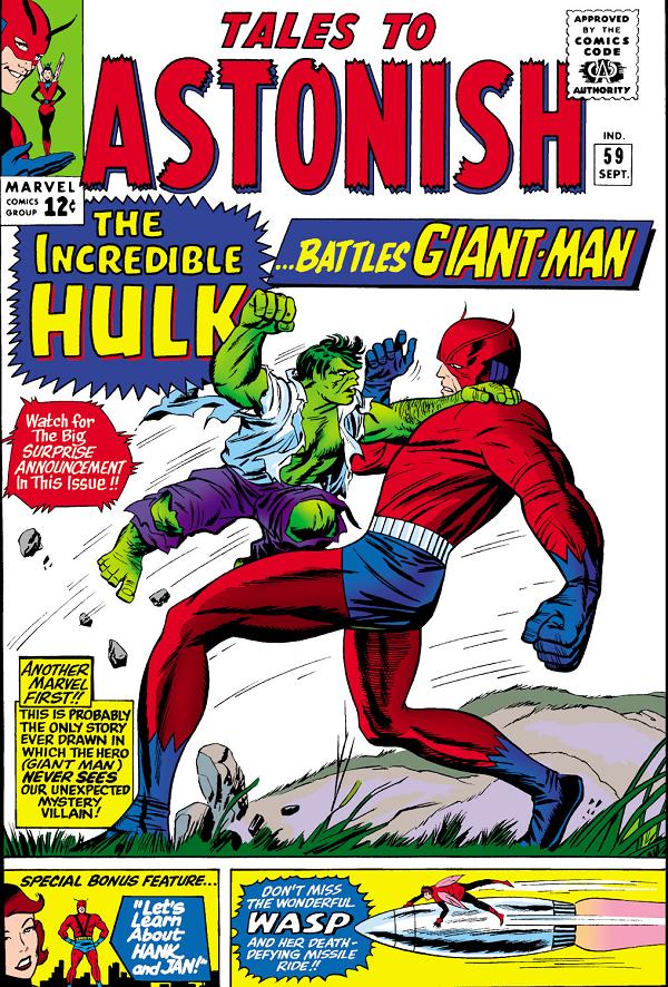 Tales To Astonish #59  cover