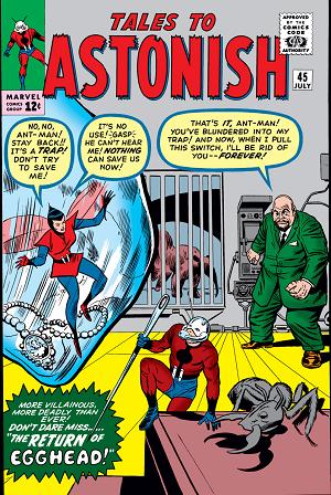Tales To Astonish #45 cover