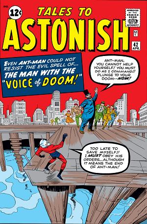 Tales To Astonish #42 cover