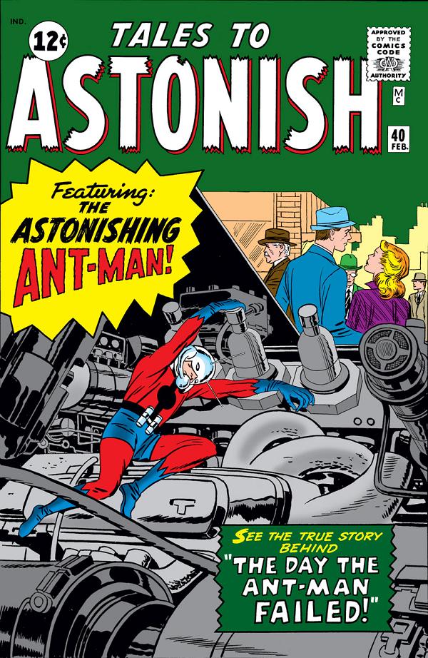 Tales To Astonish #40  cover