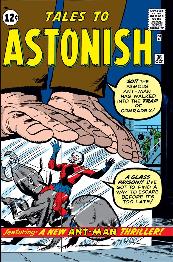 Tales To Astonish #36  cover
