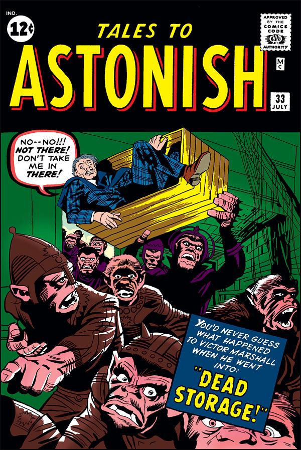 Tales To Astonish #33  cover