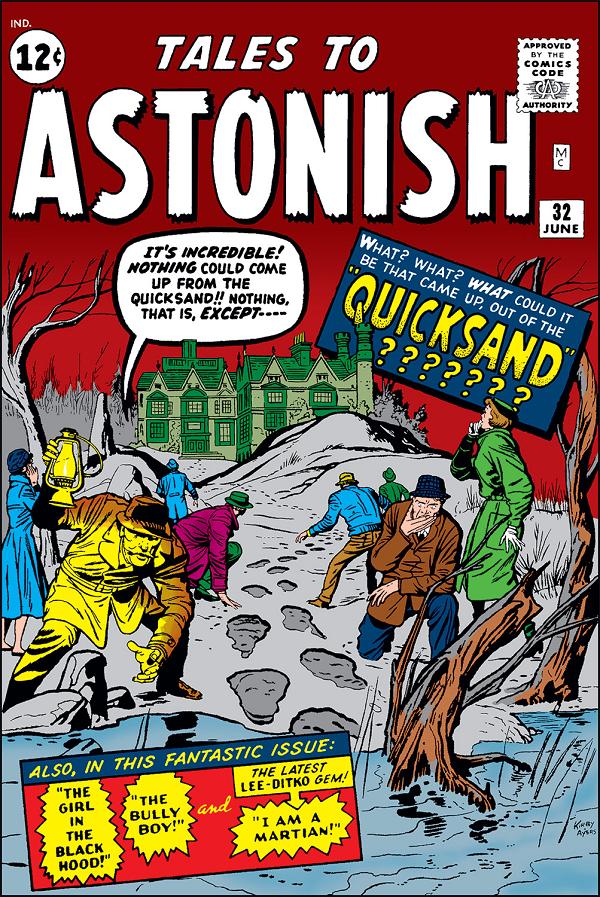 Tales To Astonish #32  cover