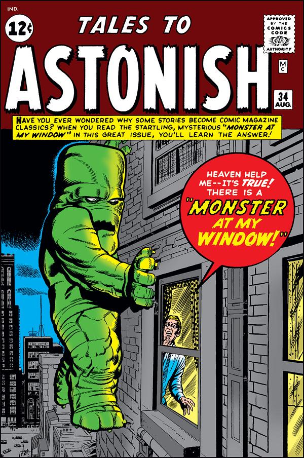 Tales To Astonish #34  cover