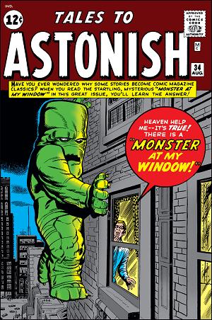 Tales To Astonish #34 cover