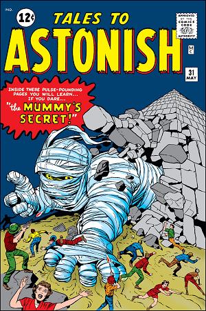Tales To Astonish #31 cover
