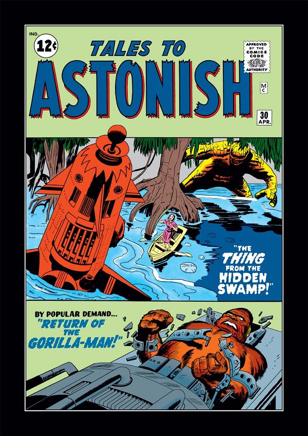 Tales To Astonish #30  cover